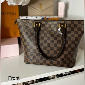 LOUIS VUITTON
Damier Ebene Saleya PM